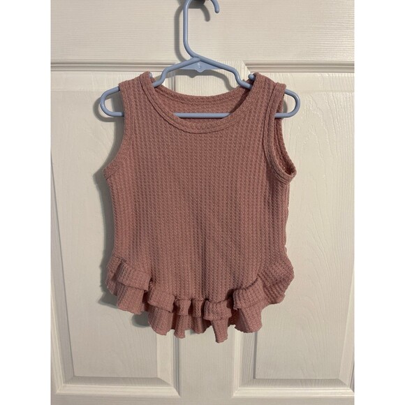SHEIN 2 Piece Outfit Size 6Y Dusty Pink - Picture 4 of 8